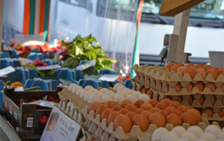 Marsberger Wochenmarkt - Eier, Gemüse, Obst